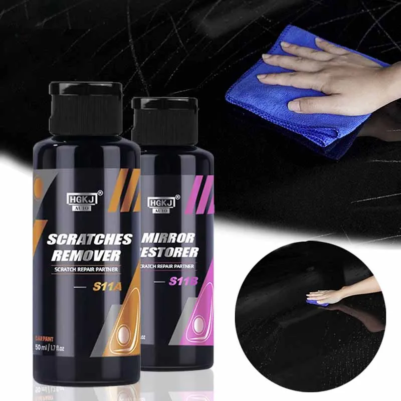 Car Scratch Repair Polishing Wax Paste - 車の傷除去剤,研磨ペースト,ボディ複合,塗装修理,ワックス,クリーム,メンテナンス化学物質,自動デトング,HGKJ-S11