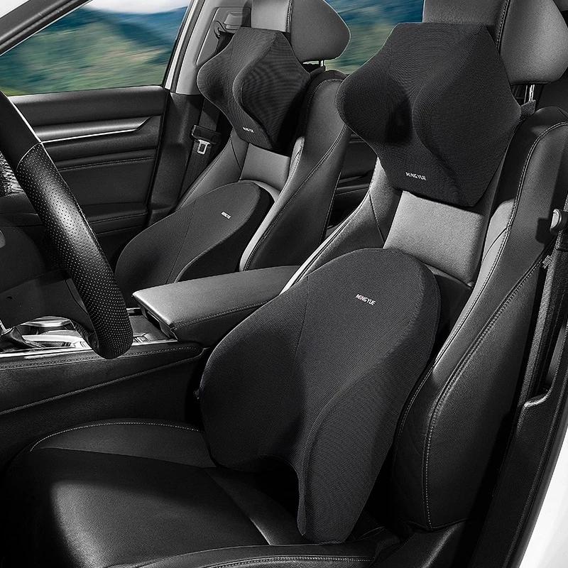 Memory Foam Car Neck Pillow Lumbar Support - ユニバーサルカーメモリーフォームフォーム,ランバーサポート,ソフトネックピロー,クッション,リア