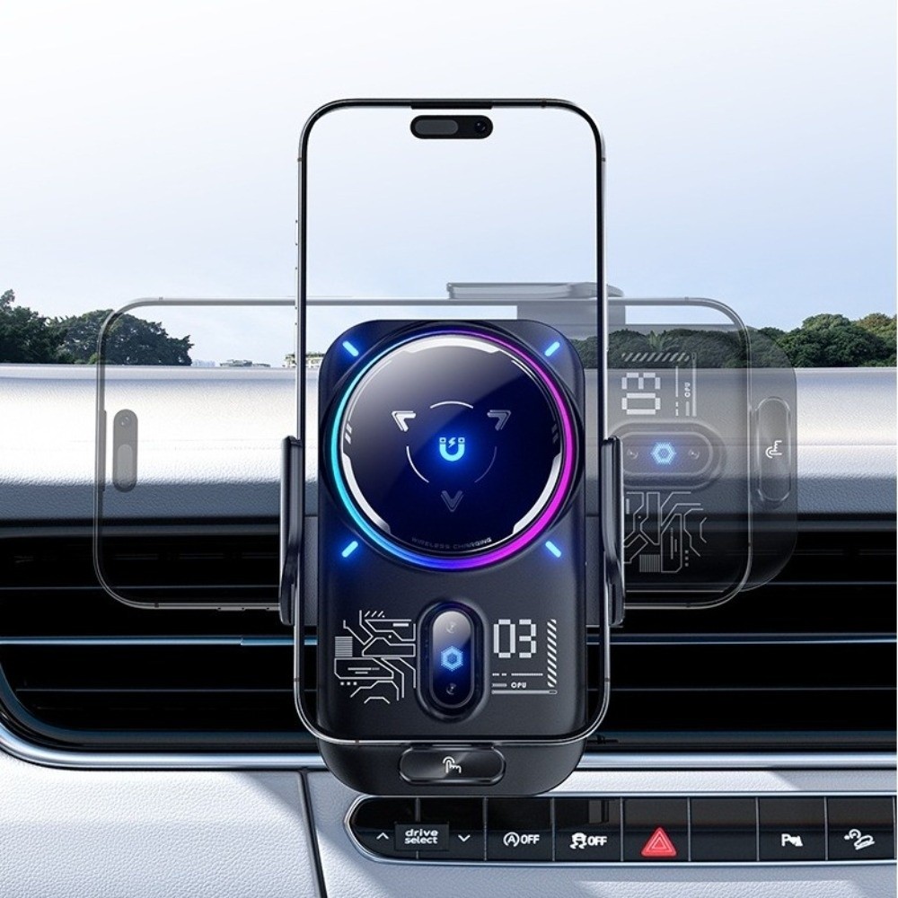 マグネティックワイヤレスカーチャージャー 15W/25W 急 - Wireless Car Charger Mount Fast Charging のレビューと価格