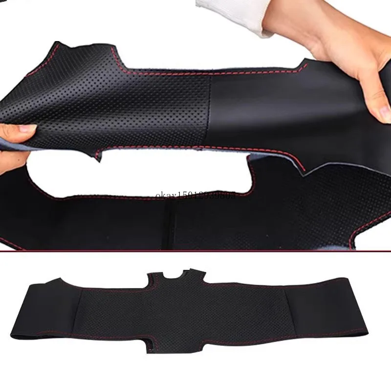 キア ソレント 2003-2009年式用 手縫い滑り止めブラ - Car Steering Wheel Cover Anti Slip Breathable のレビューと価格