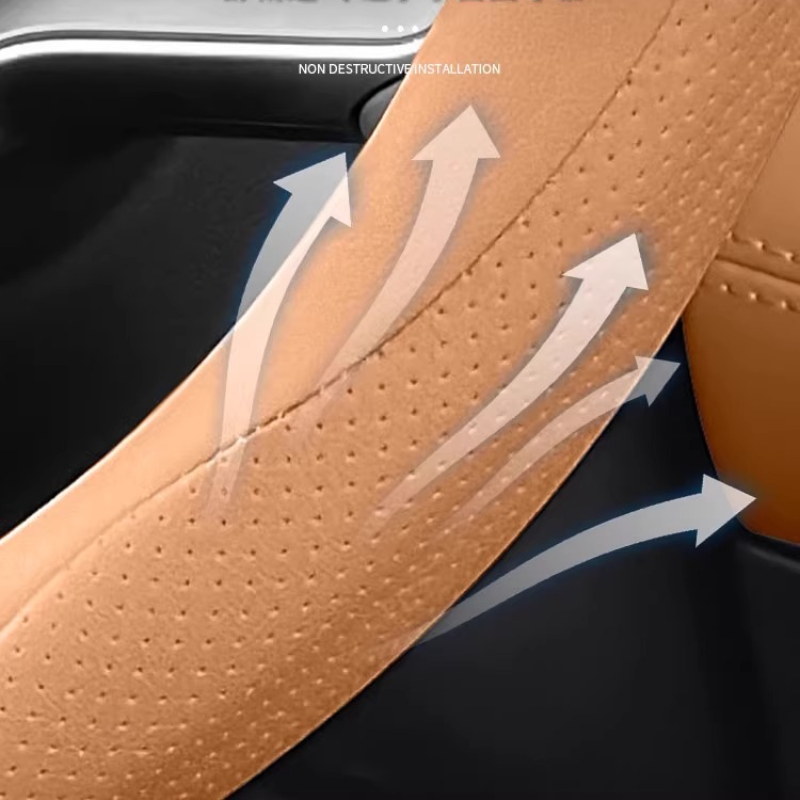 BYD ソング L DM-i ステアリングホイールカバーアン - Car Steering Wheel Cover Anti Slip Breathable のレビューと価格