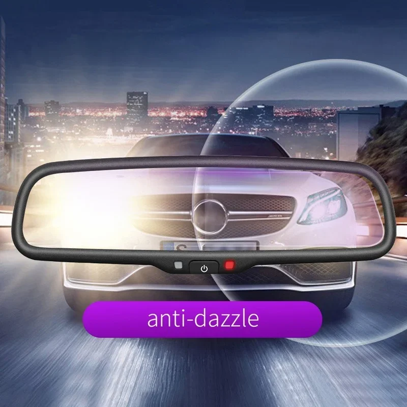 車のインテリアバックミラーアンチグレアフィルム夜間逆転グレア - Anti Glare Car Rearview Mirror Film のレビューと価格