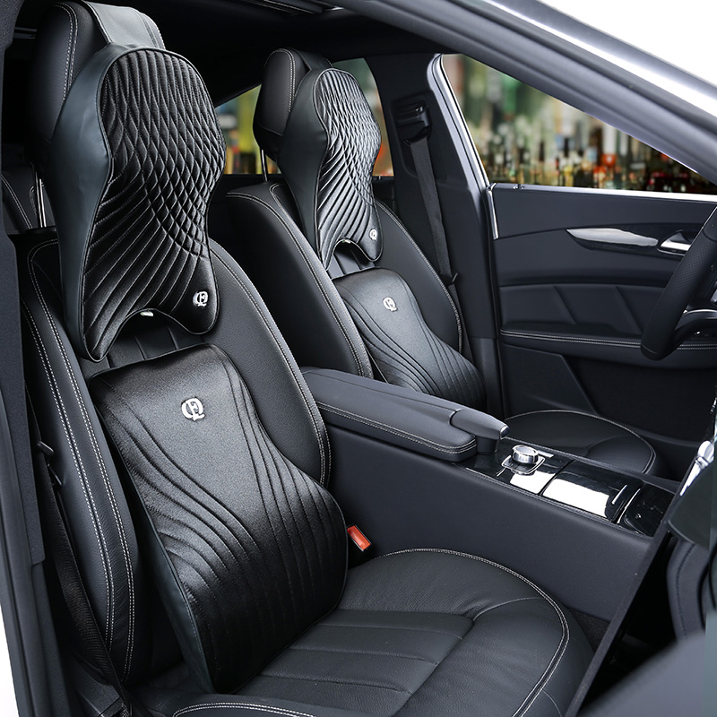 メモリーフォーム製カークッション,デラックスシート,腰痛用, - Memory Foam Car Neck Pillow Lumbar Support のレビューと価格