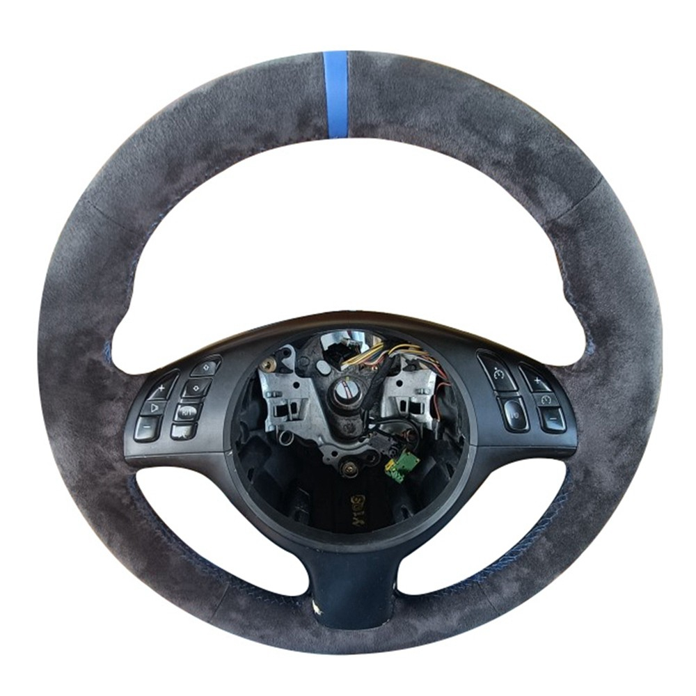 BMW車用の滑り止めレザーステアリングホイールカバー,BMW - Car Steering Wheel Cover Anti Slip Breathable のレビューと価格