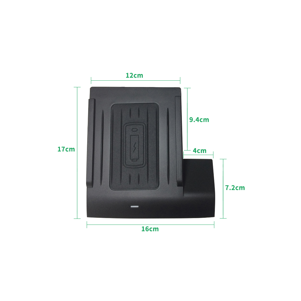 フォルクスワーゲン ゴルフ7 MK7 2013-2019用  - Wireless Car Charger Mount Fast Charging のレビューと価格