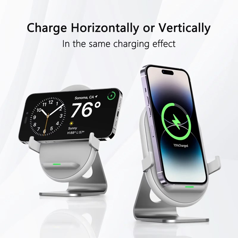 ワイヤレスカーチャージャーマウント 15W急速充電 自動クラ - Wireless Car Charger Mount Fast Charging のレビューと価格