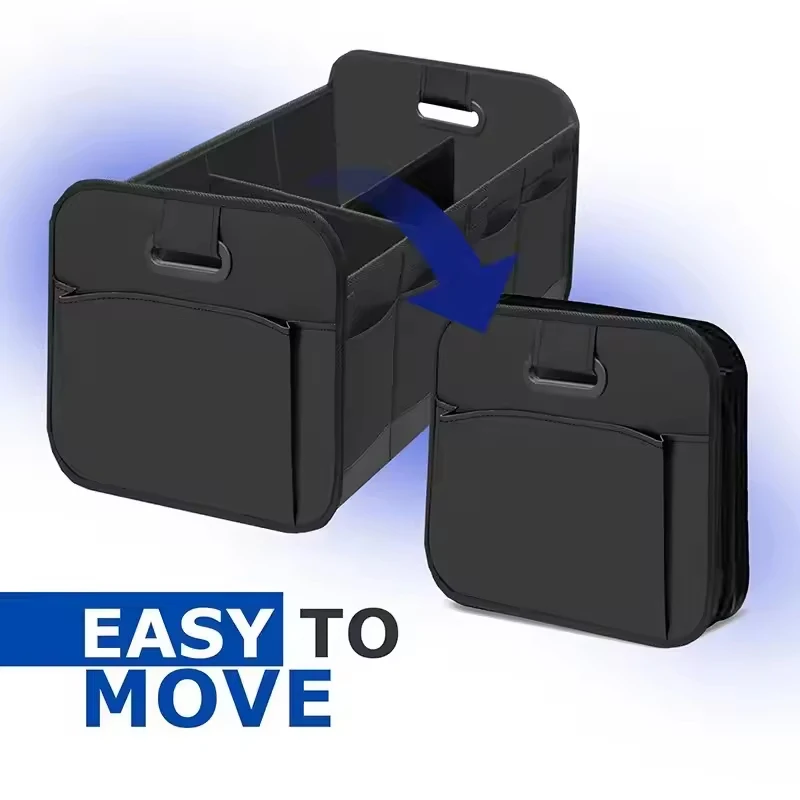 折りたたみ式車用オーガナイザー ポータブル収納ボックス サイ - Car Trunk Organizer Foldable Storage Box のレビューと価格