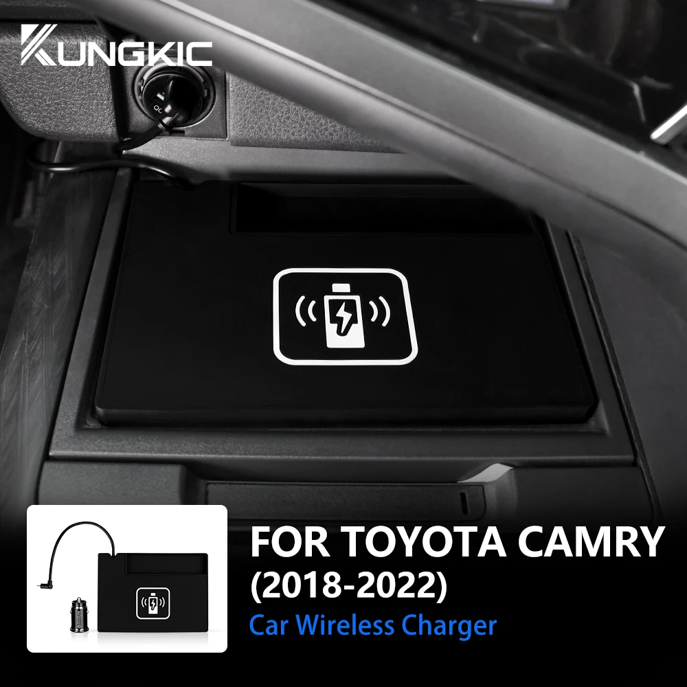 トヨタカムリ 70 XV70 2018 2019 2020  - Wireless Car Charger Mount Fast Charging のレビューと価格