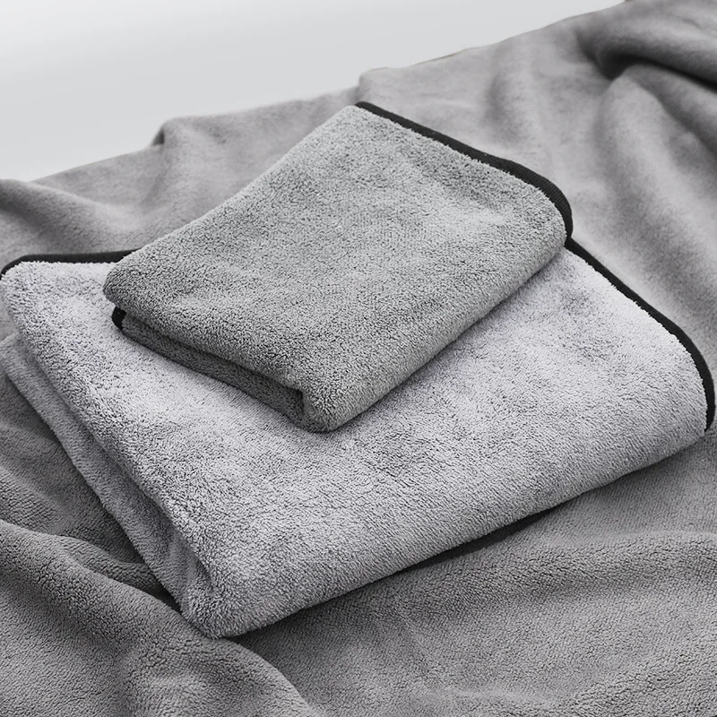 マイクロファイバータオル洗車用品超吸収性車用クリーニングクロ - Microfiber Car Drying Towel Super Absorbent のレビューと価格