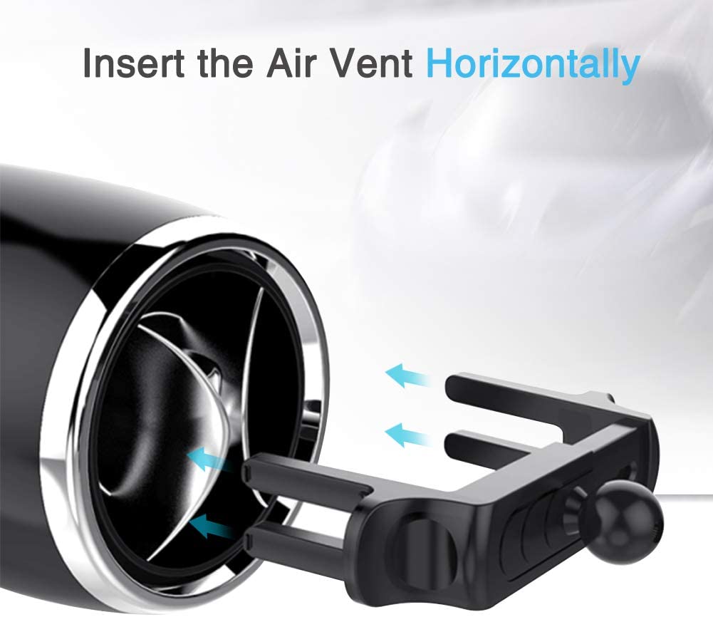 メルセデスベンツ用磁気式携帯電話車載円形ベントマウント【丸型 - Magnetic Phone Holder For Car Vent のレビューと価格