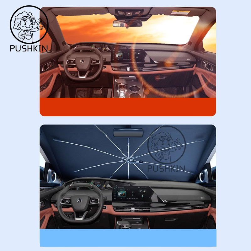 長安UNIK 2024 2025 2026 車用フロント断熱 - Car Sunshade Windshield Umbrella Foldable のレビューと価格