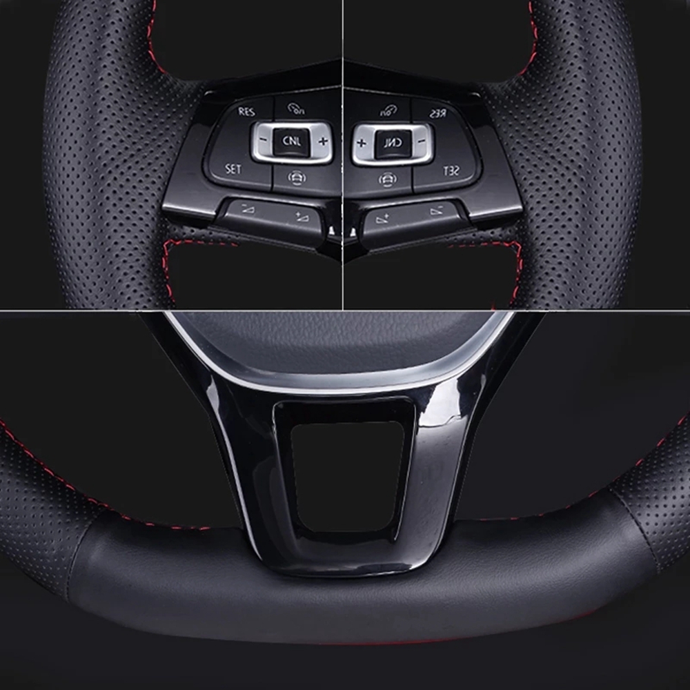 フォルクスワーゲン,ジェッタ,パサート,b8,vw,ゴルフ7 - Car Steering Wheel Cover Anti Slip Breathable のレビューと価格