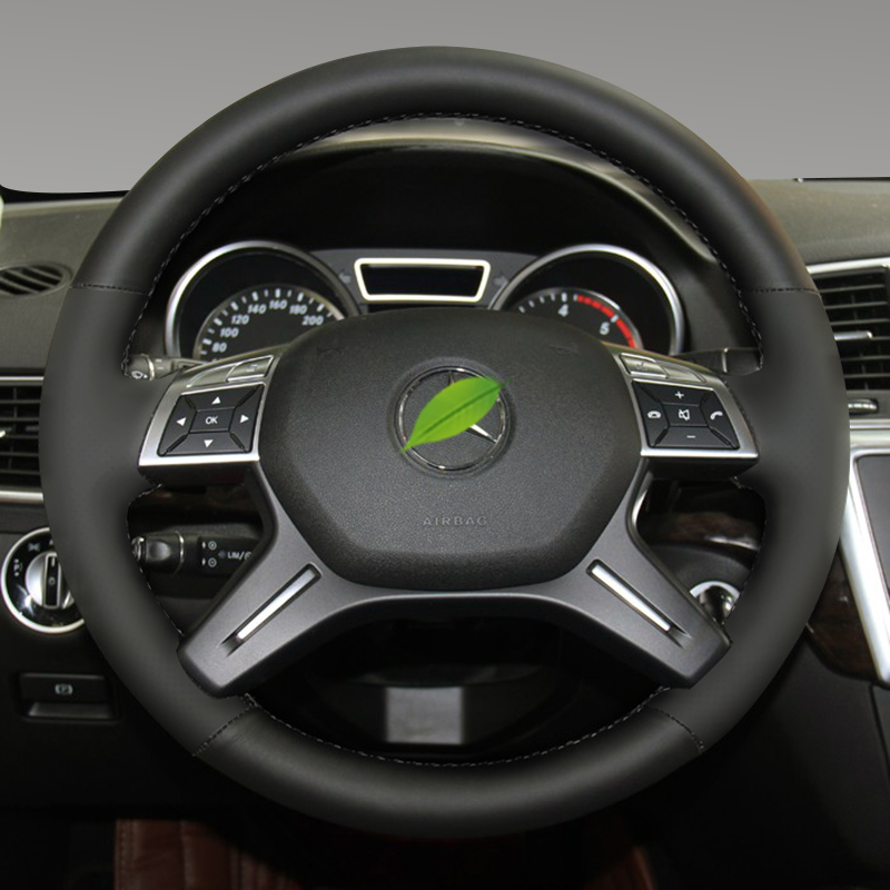 メルセデスベンツ C GL Mクラス W204 X166 W - Car Steering Wheel Cover Anti Slip Breathable のレビューと価格